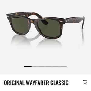 RayBan Classic Wayfarer Tortoise sunglasses